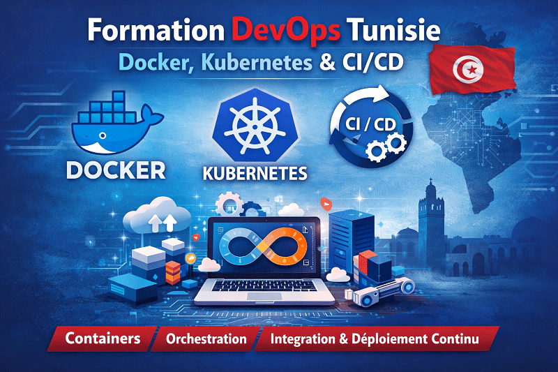 Formation DevOps Tunisie Docker, Kubernetes & CICD