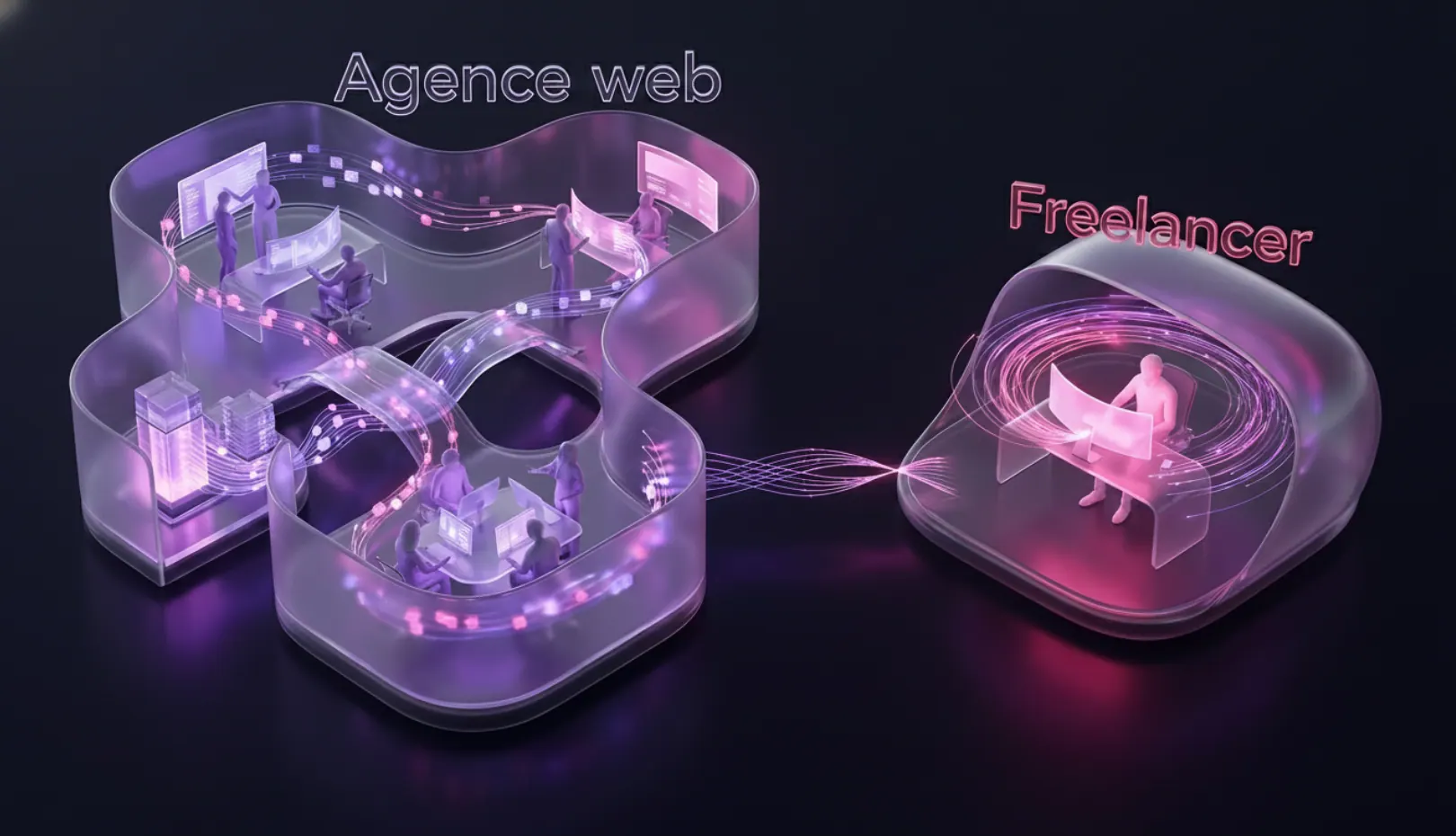 Agence web à Sfax vs freelance