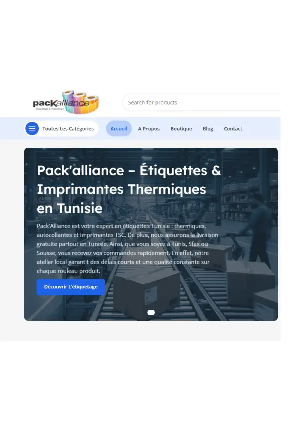 site e-commerce pack alliance