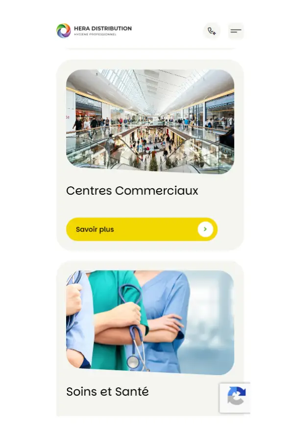 site vitrine héra distribution